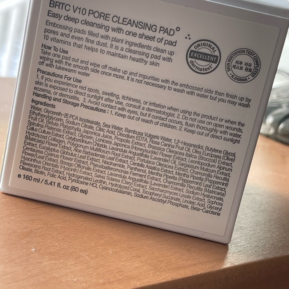 BRTC V10 Pore Cleansing Pads - Picture 4 of 6